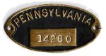 PRR Machine ID Badge, c. 1929